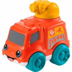 Fisher-Price Chime & Ride Fire Truck, Fire truck, 0.5 yr(s), Plastic, Multicolour