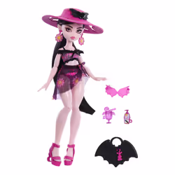 Monster High Scare-adise Island Draculaura Doll, Fashion doll, Female, 4 yr(s), Girl, Multicolour