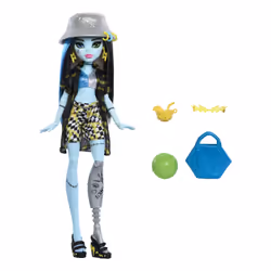 Monster High Scare-adise Island Frankie Stein Doll, Fashion doll, Female, 4 yr(s), Girl, Multicolour