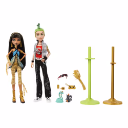 Monster High Cleo De Nile & Deuce Gorgon Doll 2-pack, Fashion doll, Male & Female (set), 4 yr(s), Girl, 304.8 mm, Multicolour