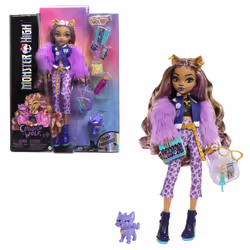 Monster High Clawdeen Wolf Doll, Fashion doll, Female, 4 yr(s), Boy/Girl, Multicolour