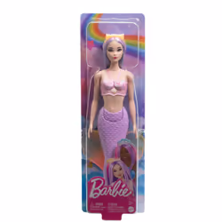 Barbie A Touch of Magic Mermaid Doll with Lilac Hair, Purple Tail and Headband Accessory - Additional view 5