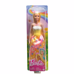 Barbie A Touch of Magic Royal Doll, Blonder & White Hair, Butterfly-Print Skirt - Additional view 6