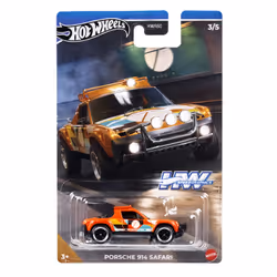 Hot Wheels HRT06, Car, 3 yr(s), Metal, Black, Blue, Orange