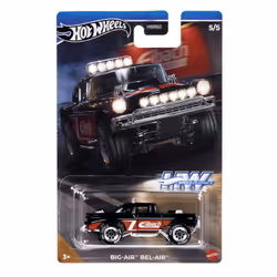 Hot Wheels HW Speed Graphics Big-Air Bel-Air, Car, 3 yr(s), Metal, Black, Red, White
