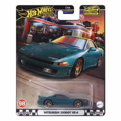 Hot Wheels Boulevard Mitsubishi 3000, Car, 3 yr(s), Metal, Green