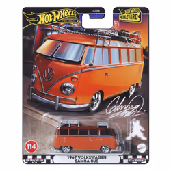 Hot Wheels Boulevard 1967 Volkswagen Samba Bus, Bus, 3 yr(s), Metal, Plastic, Red