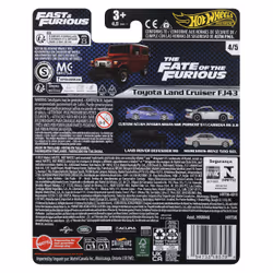 Hot Wheels Fast & Furious Toyota Land Cruiser FJ43
