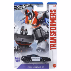 Hot Wheels Transformers HRV60, Vehicle, 3 yr(s), Metal, Plastic, Black, White