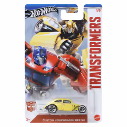 Hot Wheels Transformers HRV58, Vehicle, 3 yr(s), Metal, Plastic, Yellow