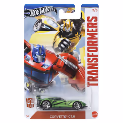 Hot Wheels Transformers HRV59, Vehicle, 3 yr(s), Metal, Plastic, Black, Green