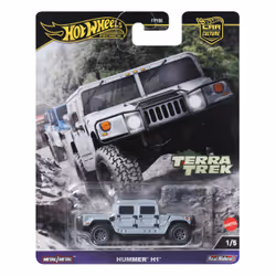 Hot Wheels Car Culture Terra Trek Hummer H1, Car, 3 yr(s), Metal, Grey