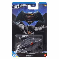 Hot Wheels Batman Batwing, Vehicle, 3 yr(s), Metal, Black