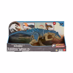 Jurassic World Ruthless Rampagin Allosaurus Dinosaur Toy with Attack Move & Roar Sound - Additional view 7
