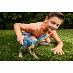 Jurassic World Ruthless Rampagin Allosaurus Dinosaur Toy with Attack Move & Roar Sound - Additional view 8