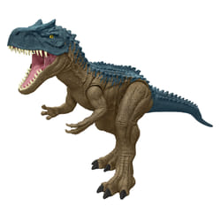 Jurassic World Super Colossal Allosaurus Dinosaur Action Figure Toy 38 Inches Long, Swallows Minis