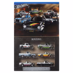 Hot Wheels Zamac Themed 6-Pack, Vehicle set, 3 yr(s), Metal, Multicolour