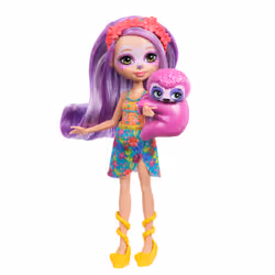 Enchantimals Dolls, Sunshine Beach Sabindra Sloth Doll and Figure - Additional view 4