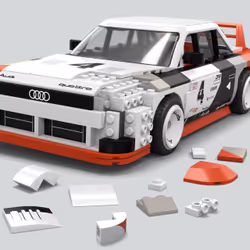MEGA Hot Wheels Showcase Audi 90 Quattro IMSA GTO - Additional view 4
