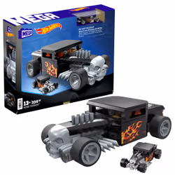 MEGA Hot Wheels Showcase Bone Shaker, Building set, 13 yr(s), Plastic, 334 pc(s), 570 g