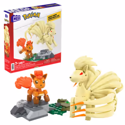 MEGA Pokémon Vulpix Evolution Set, 7 yr(s), Plastic, 341.1 g