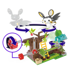 MEGA Pokémon Emolga and Bulbasaur's Charming Woods