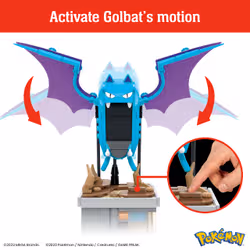 MEGA Showcase Pokémon Mini Motion Golbat - Additional view 6