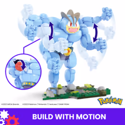 MEGA Pokémon Machamp Building Toy Kit (401 Pieces) with 1 Poseable Figure for Kids - Additional view 7