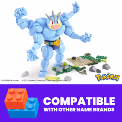 MEGA Pokémon Machamp Building Toy Kit (401 Pieces) with 1 Poseable Figure for Kids - Additional view 8