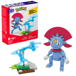 MEGA Pokémon Weavile Building Toy Kits with Poseable Action Figure (75 Pieces) for Kids