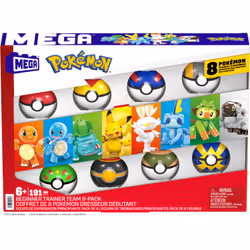 MEGA Pokémon Beginner Trainer Team 8-Pack