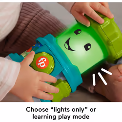 Fisher-Price Baby Learning Toy Laugh & Learn Camping Fun Lantern  Pretend Camping Gear with Lights & Music for Infants Ages 6+ Months