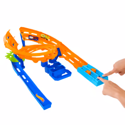 Hot Wheels Action Whip Around Raceway, Vehicle & track set, 4 yr(s), Plastic, Multicolour