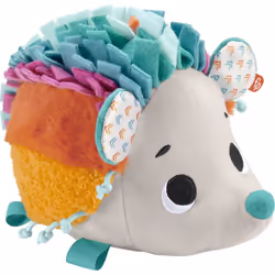 Fisher-Price Newborn Plush Toy Cuddle n' Snuggle Hedgehog with Sounds & Sensory Details for Babies 3+ Months