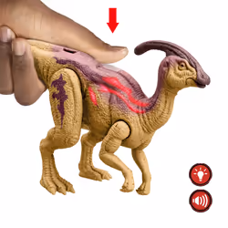 Jurassic World WILD ROAR Parasaurolophus - Additional view 5
