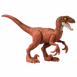 Jurassic World DANGER PACK Velociraptor, 4 yr(s), Brown, Red
