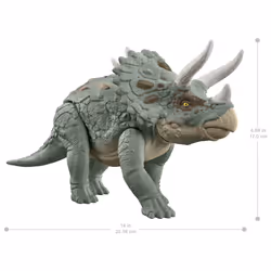 Jurassic World GIGANTIC TRACKERS Triceratops - Additional view 5