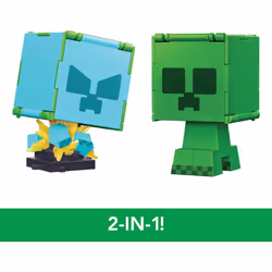 Minecraft FLIPPIN' FIGS Creeper + Charged Creeper
