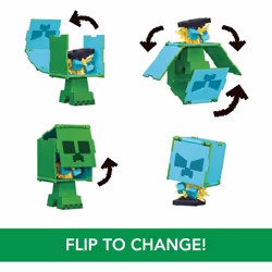 Minecraft FLIPPIN' FIGS Creeper + Charged Creeper