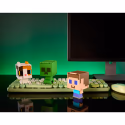 Minecraft FLIPPIN' FIGS Steve + Steve in Iron Armor