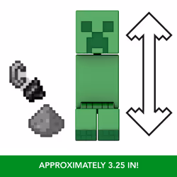 Minecraft 3.25' CORE FIGURE Creeper - Additional view 5