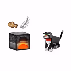 Minecraft DIAMOND LEVEL Tuxedo Cat