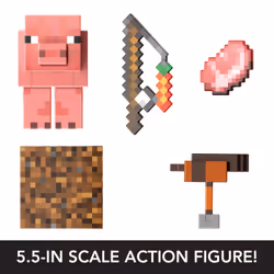 Minecraft DIAMOND LEVEL Pig