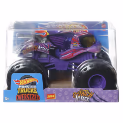 Hot Wheels Monster Trucks Oversized SCRATCH ATTACK Vehicle