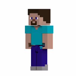 Minecraft 3.25' CORE FIGURE Steve, 6 yr(s), Minecraft, Multicolour, Plastic