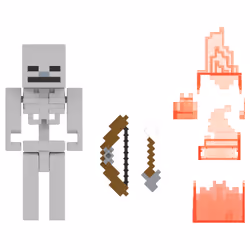 Minecraft 3.25' CORE FIGURE Skeleton