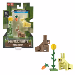 Minecraft 3.25' CORE FIGURE Rabbits, 6 yr(s), Multicolour, Plastic