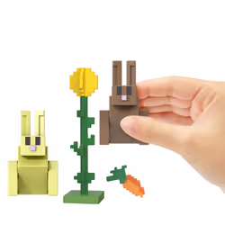 Minecraft 3.25' CORE FIGURE Rabbits