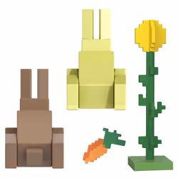 Minecraft 3.25' CORE FIGURE Rabbits