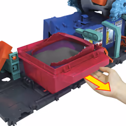 Hot Wheels City Ultra Shark Car Wash with Color Reveal Toy Car Featured in “Let’s Race” - Additional view 7